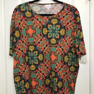 LuLaRoe Neon Paisley Irma